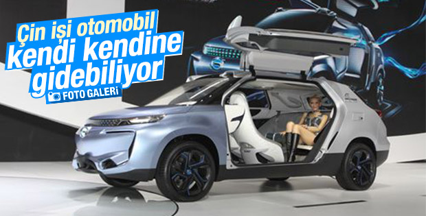 Çinliler otonom teknolojisine sahip otomobil yaptı