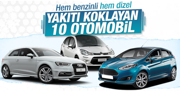 Yakıt cimrisi 10 otomobil