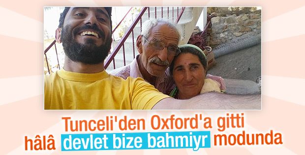 Oxford'a giren Tuncelili: Türkiye'ye dönmem