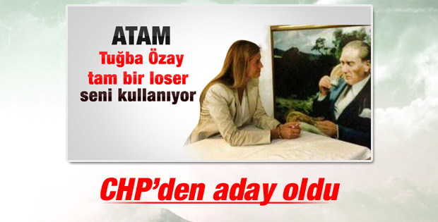 Tuğba Özay CHP'den aday oldu