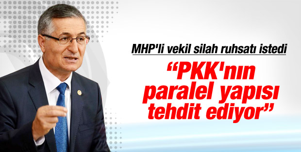 MHP'li Özcan Yeniçeri silahlandı İZLE