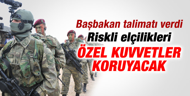 Türk elçiliklerini Özel Kuvvetler koruyacak
