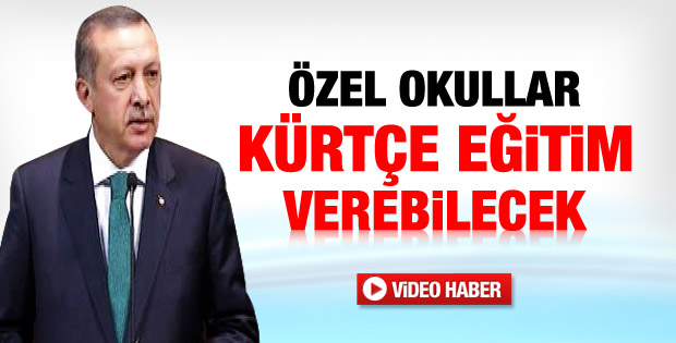 Özel okullar Kürtçe eğitim verebilecek - izle