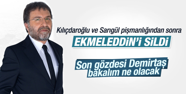 Ahmet Hakan Ekmeleddin İhsanoğlu'nu eleştirdi