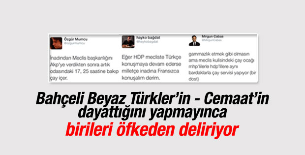 Bahçeli'nin sözlerine tepki geldi