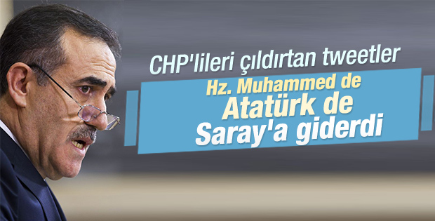 Özkes: Hz. Muhammed de Atatürk de Saray'a giderdi
