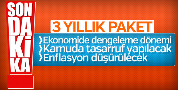Yeni yatırım programı Resmi Gazete'de yayınlandı