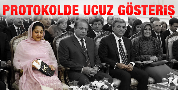 Pakistan Başbakanı'nın eşinin çanta gösterişi