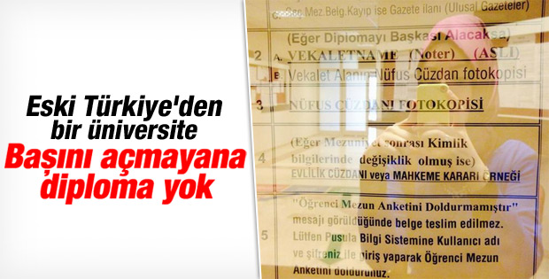 Pamukkale Üniversitesi'nde başörtülülere ayrımcılık