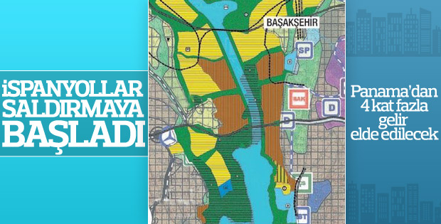 İspanya'nın hedefinde Kanal İstanbul var