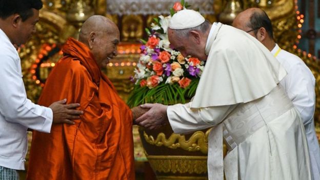 Papa Francesco'dan Buda güzellemesi