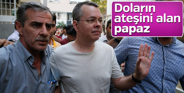 Brunson tahliye oldu, dolar düştü