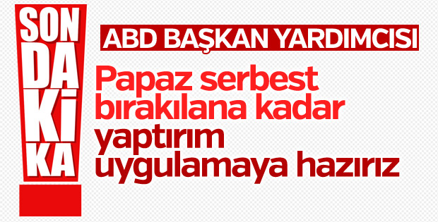 ABD, bir kez daha Türkiye'yi yaptırımla tehdit etti