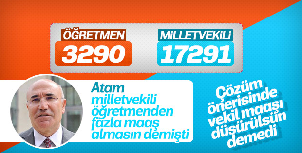CHP'li Tanal: Öğretmen ve milletvekili maaşı aynı olsun
