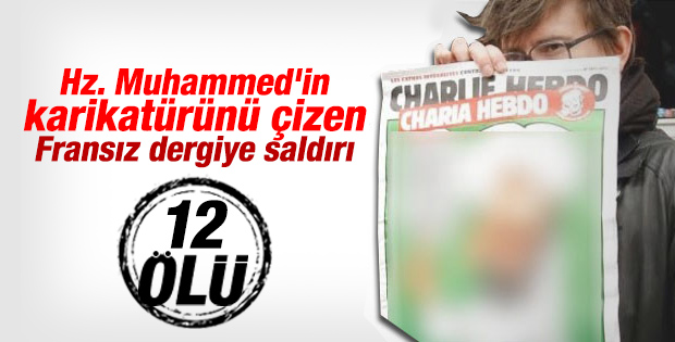 Paris'te mizah dergisine saldırı İZLE