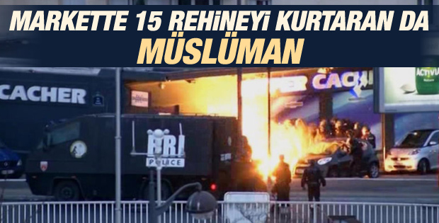 Market saldırısında 15 rehineyi Müslüman genç kurtardı