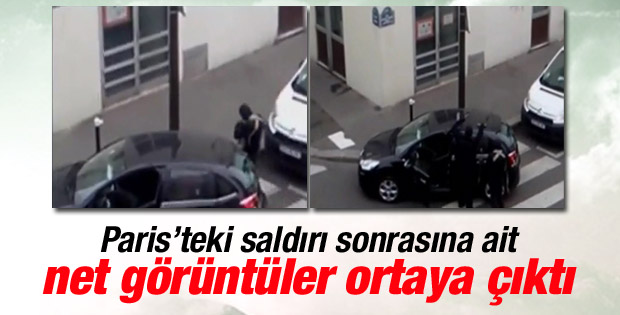 Paris'teki saldırının yeni görüntüleri İZLE
