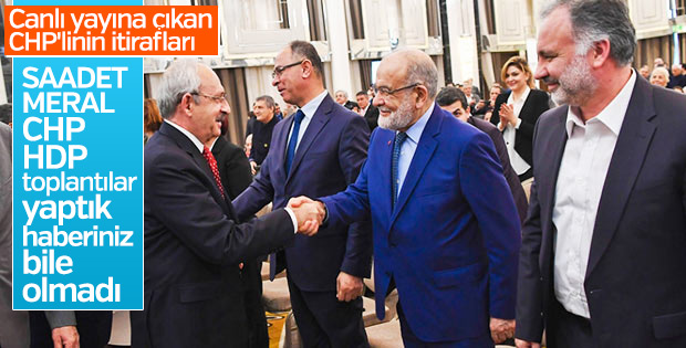 Partilerin gizli ittifak toplantısını ifşa eden CHP'li