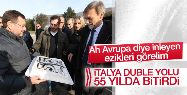 Salerno-Reggio Calabria duble yolu 55 yıl sonra açıldı