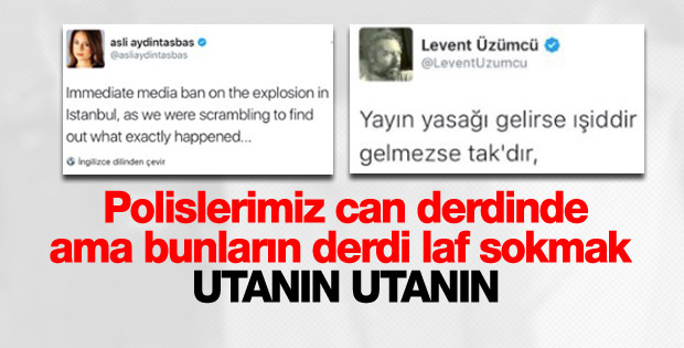 İstanbul'daki patlamanın üzerinden siyaset yapanlar