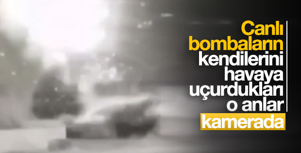 Ankara'da canlı bombaların patlama anı