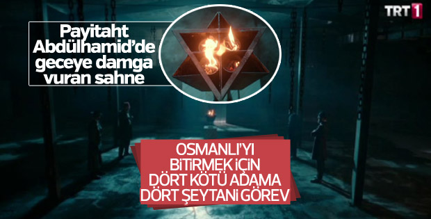 'Payitaht Abdülhamid' dizisinde geceye damga vuran sahne