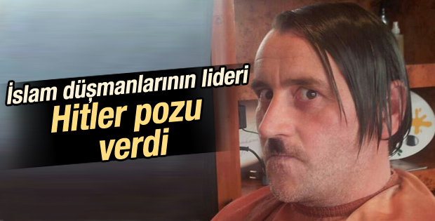 Pegida lideri Hitler pozu nedeniyle istifa etti
