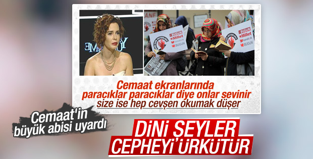 Cemaatçi abi uyardı: Protestolarda dine sarılmayın