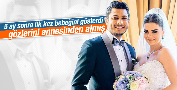 Pelin Karahan oğlu Ali Demir'in yüzünü gösterdi