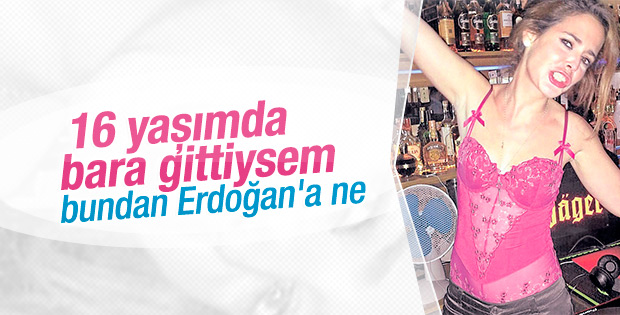 Pelin Batu: Diskoya gittim Erdoğan faturasını babama kesti