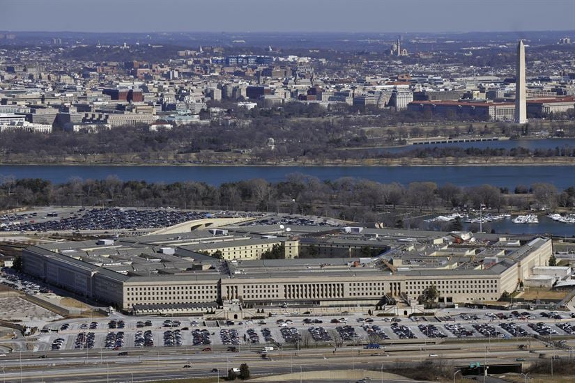 Pentagon’da cinsel taciz protestosu 