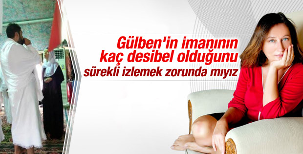 Gülben Ergen'e bir eleştiri de Perihan Mağden'den