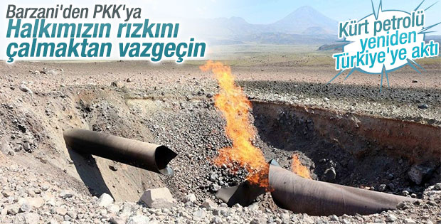 Kuzey Irak'tan Türkiye'ye petrol akışı yeniden başladı