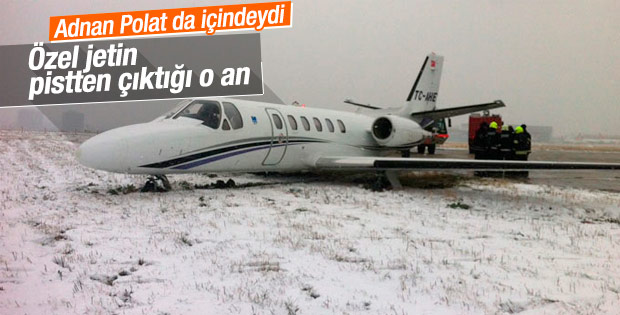 Atatürk Havalimanında jet pistten çıktı