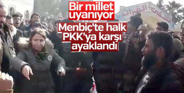 Menbiç halkı: PKK kenti terk etsin