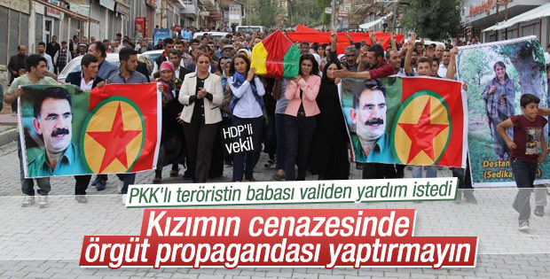 Öldürülen kadın teröristin babasından PKK'ya tepki