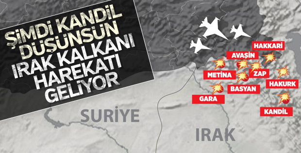 Irak kalkanı harekatı geliyor