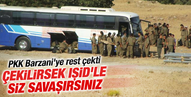 PKK'dan Barzani'ye IŞİD resti