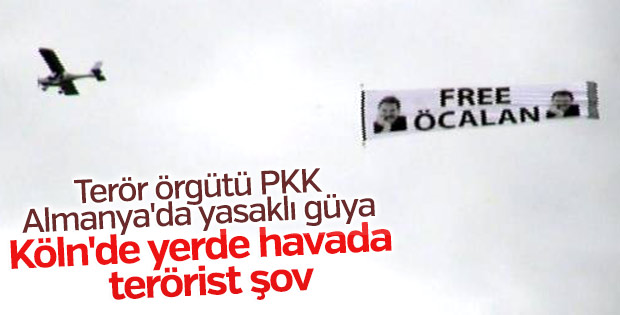 Almanya Öcalan propagandasına göz yumdu 