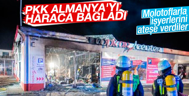 Almanya'da Türklere ait işyerleri kundaklandı