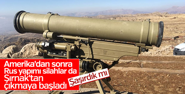 Şırnak'taki operasyonda ele geçirilenler
