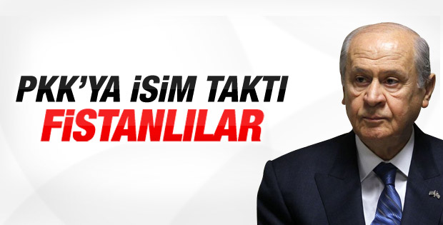 Devlet Bahçeli'den PKK'lılara: Fistanlı teröristler