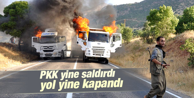 Tunceli-Erzincan yolu yeniden ulaşıma kapatıldı