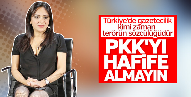 Amberin Zaman terör örgütü PKK'yı övdü