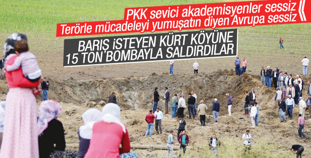 Köye 15 tonluk PKK bombasının ayrıntıları