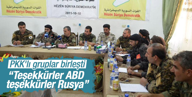 Demokratik Suriye Güçleri resmen kuruldu