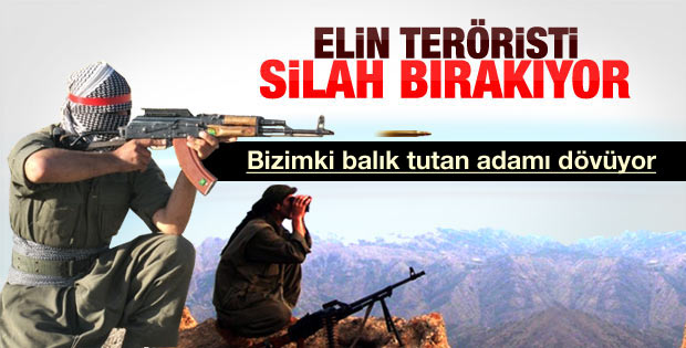 TSK: PKK Bitlis'te balık tutan iki kişiyi dövdü