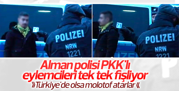 Almanya'da PKK yandaşları tek tek fişlendi
