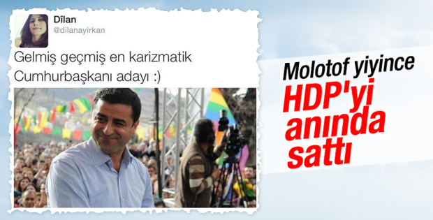 PKK'lıların yaktığı aracın sahibinin kızı HDP'yi sattı