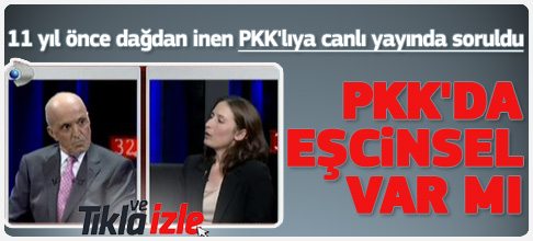 PKKda eşcinsel var mı